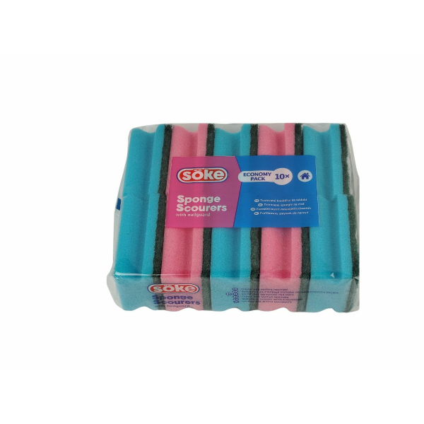 Houbička na nádobí - tvarovaná s padem