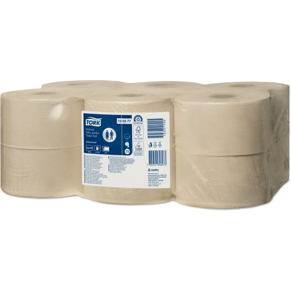 Tork Mini Jumbo toaletní papír natural (T2)