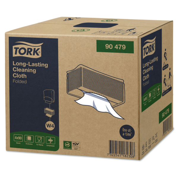 Tork Long-Lasting čisticí utěrky (W4)