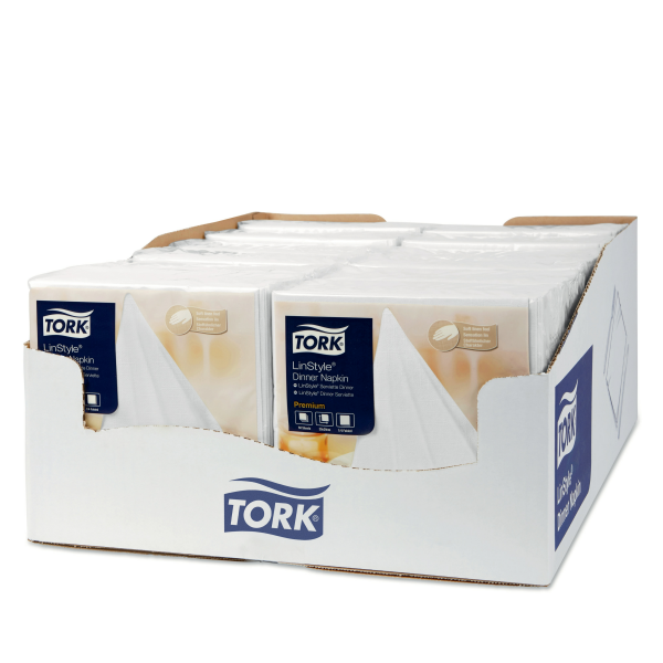 Tork Linstyle® bílý ubrousek na večeři