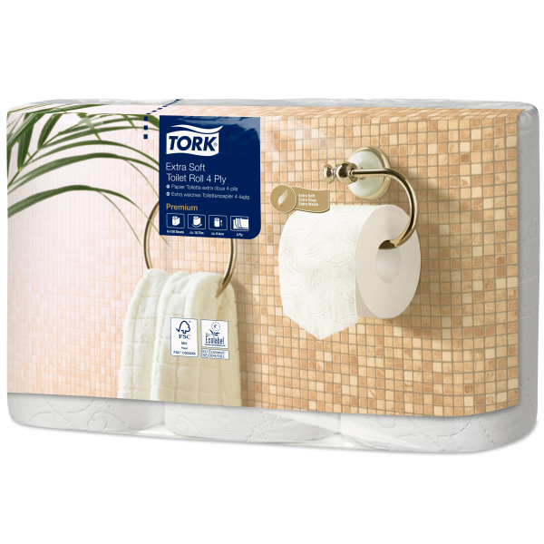 Tork extra jemný toaletní papír konvenční role  ( T4 )
