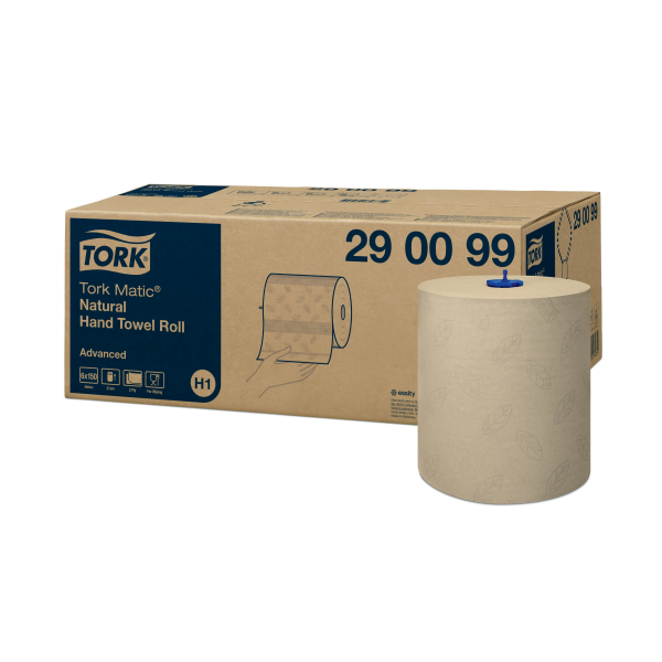 Tork Matic® papírové ručníky v roli natural (H1)