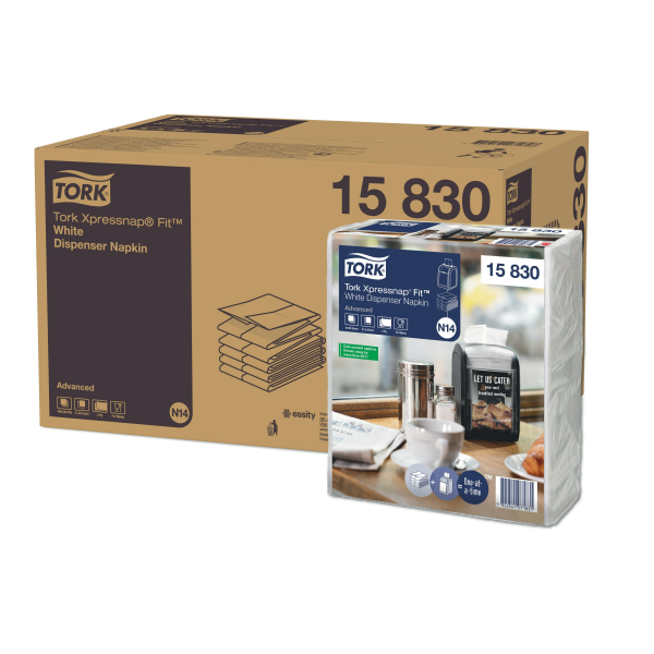 Tork Xpressnap Fit® bílé ubr.do zás.  (N14)