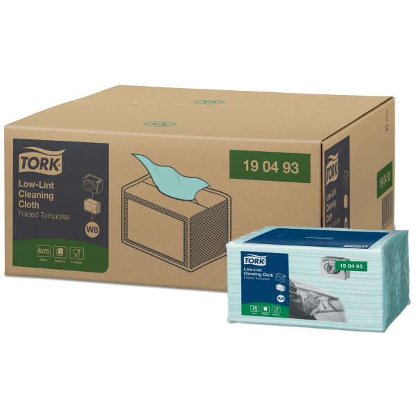 Tork Low-Lint čisticí utěrka modrá (W8)