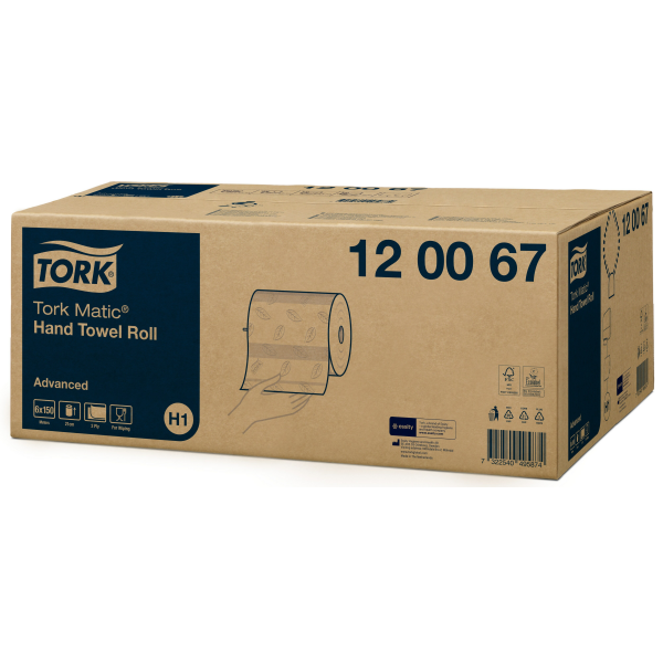 Tork Matic jemné papírové ručníky v roli -  (H1 ) Advanced