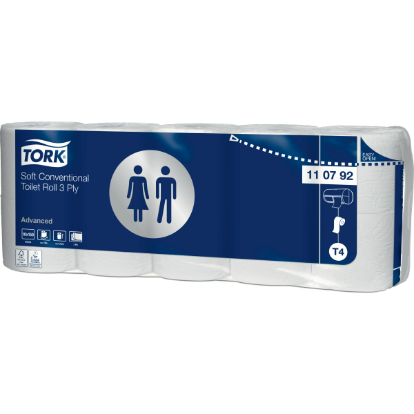 Tork konv. role Adv., 3vrstvý 150 útržků (T4) NOVINKA