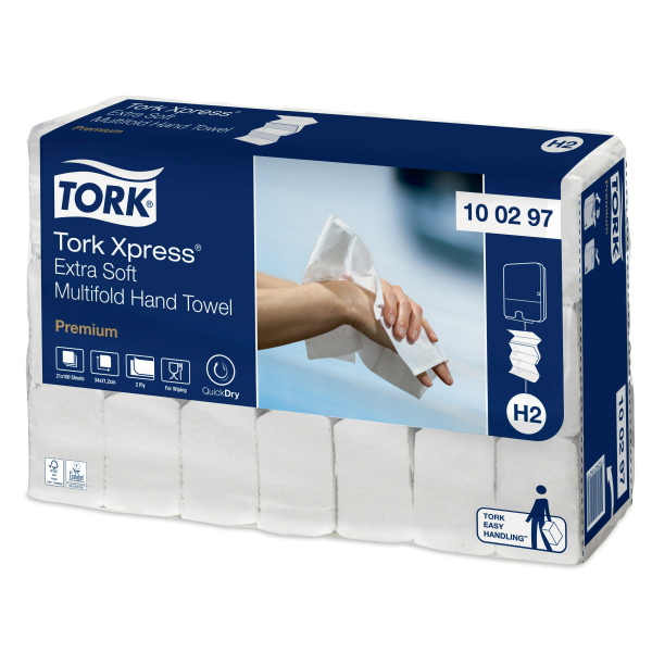 Tork Xpress® extra jemné papírové ručníky Multifold (H2)