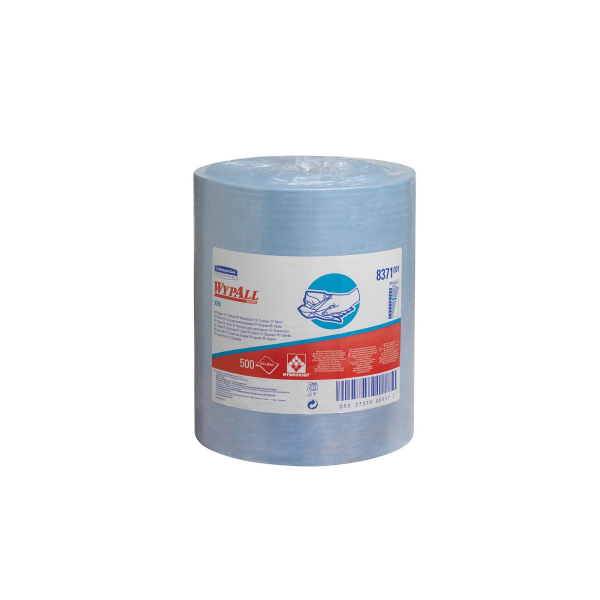 WypAll® X60 průmyslové utěrky v roli - modré