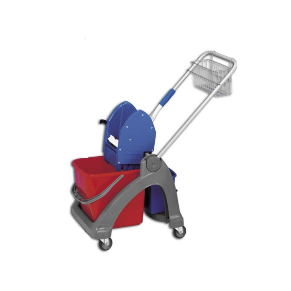 Úklidový vozík  plastový  1x25 l