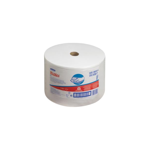 WypAll® X50 průmyslové utěrky v roli - bílé