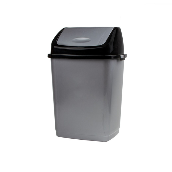 Koš odpadkový FANTASY 50lt. / šedá