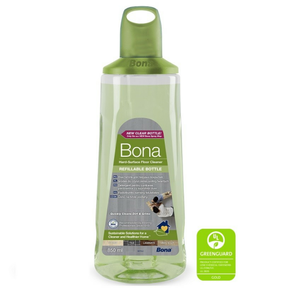 Čistič na tvrdé podlahy 850 ml - náhradní náplň pro Bona Spray mop