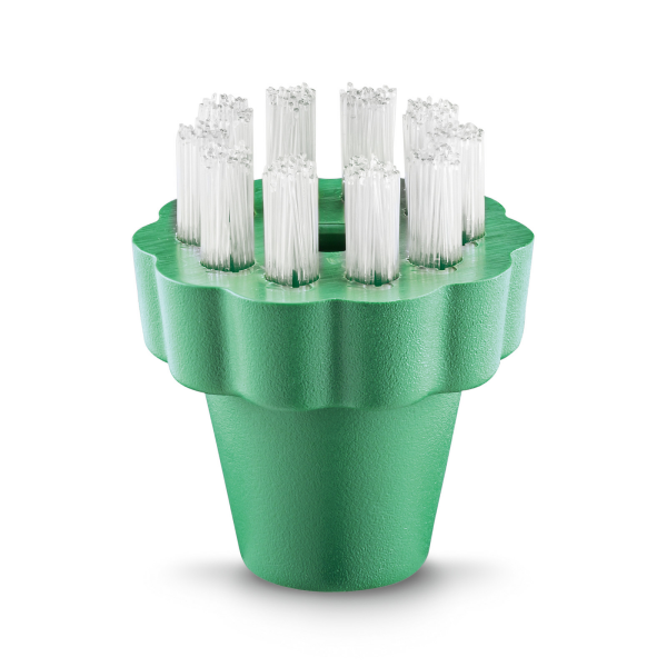 Kulatý zelený štětec Pekalon␍