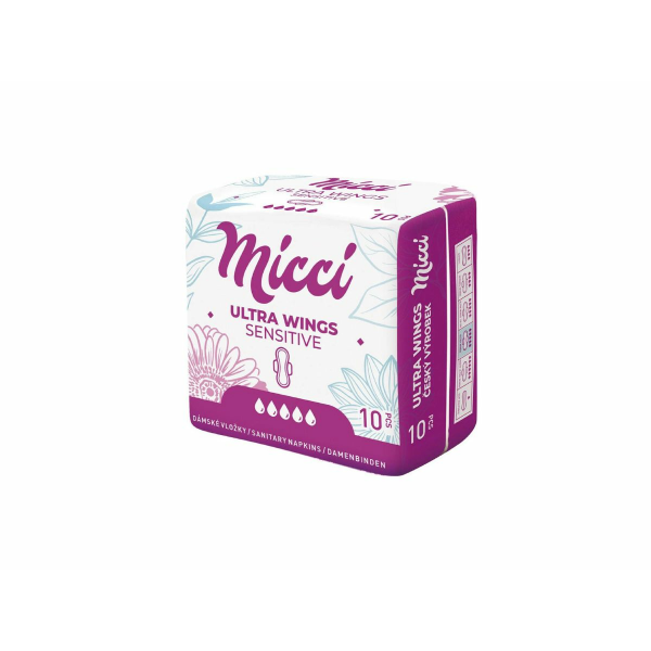 Hygienické vložky Micci Ultra Wings 10 ks