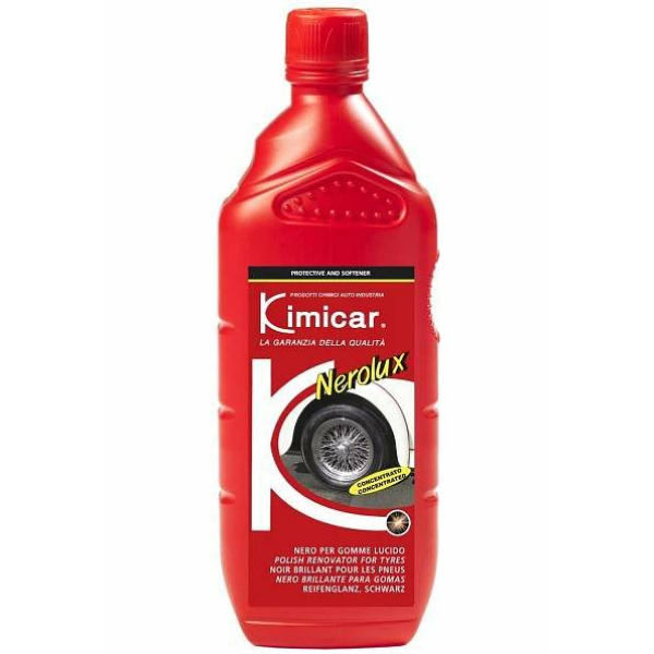 Kimicar NEROLUX 1L - lesk a ochrana pneumatik
