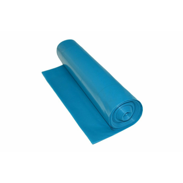 Pytle na odpad HDPE - 150 l, 800x1000mmx2.5mi, modré - kar 10 rol á 50 ks