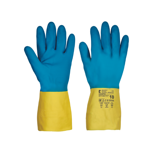 Rukavice úklidové Duo Plus 60, vel.10-XL / bal. 12 párů