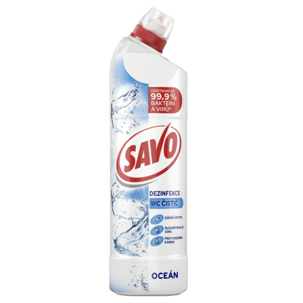 Savo WC čistič 750 ml - oceán