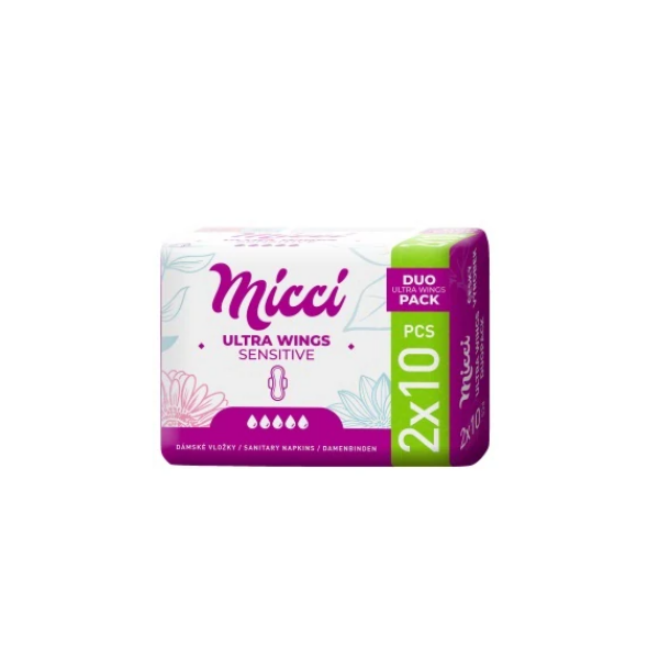 Hygienické vložky Micci Ultra Wings 20 ks