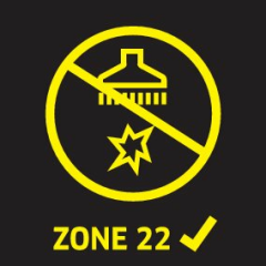 Zařízení se schválením pro zónu 22-