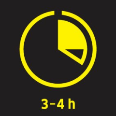 Doporučená doba nasazení 3-4 h